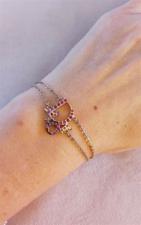 pulsera christian dior original|Christian Dior Pulseras de dijes: 7 en venta en 1stDibs.